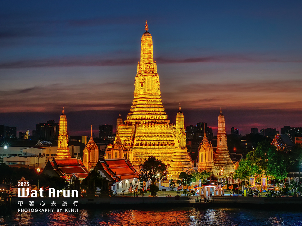 泰國曼谷必去景點| 鄭王廟(黎明寺)，最新交通與搭船方式，白晝景色大不同，雕工精緻值得造訪的古蹟寺廟。 - 帶著心去旅行